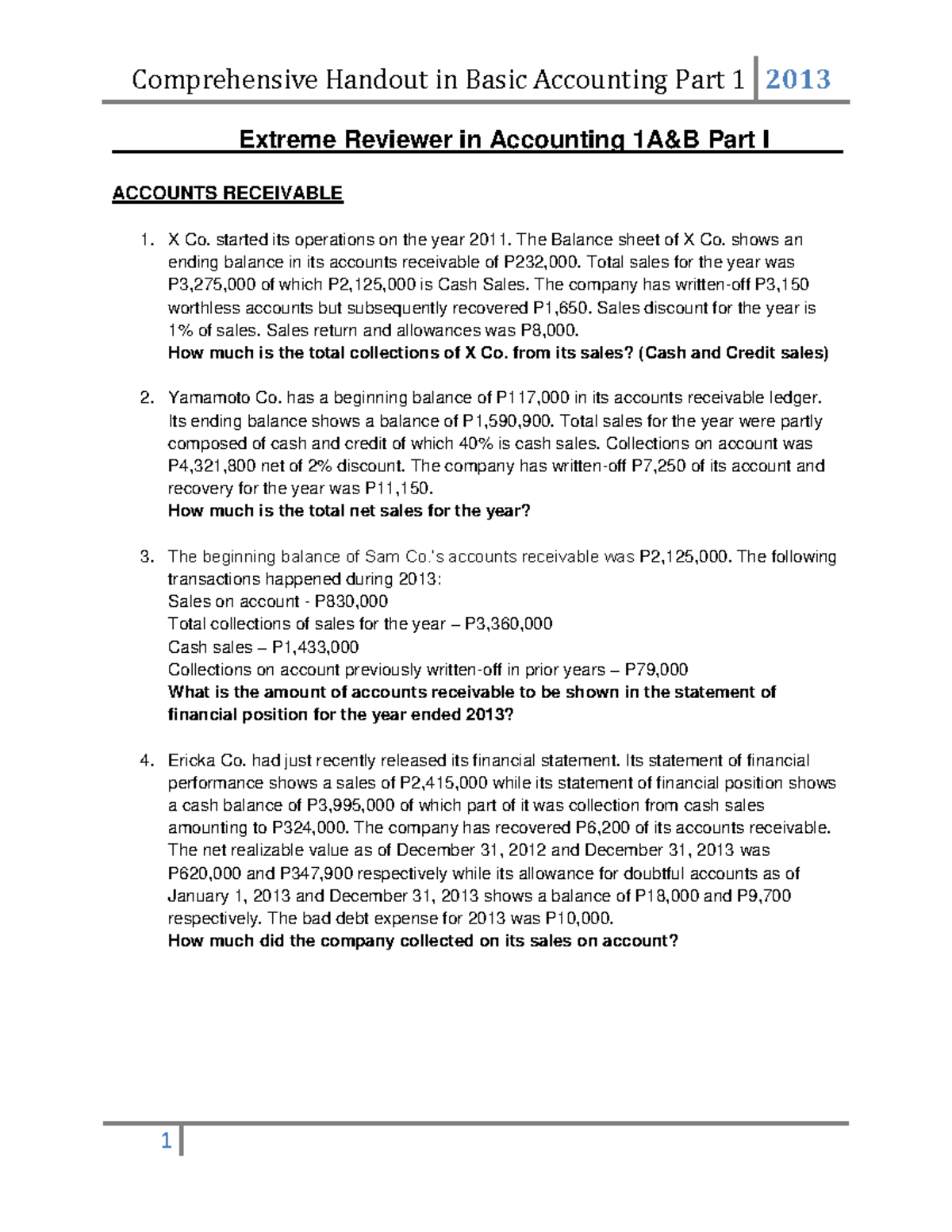 Basic-accounting-reviewer compress - Extreme Reviewer in Accounting 1A ...