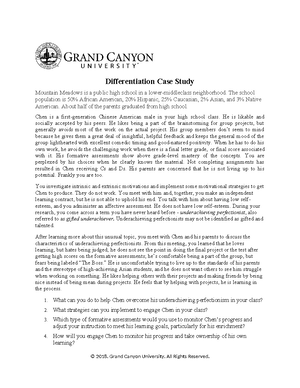 Care Plan Exemplar - © 2022. Grand Canyon University. All Rights ...