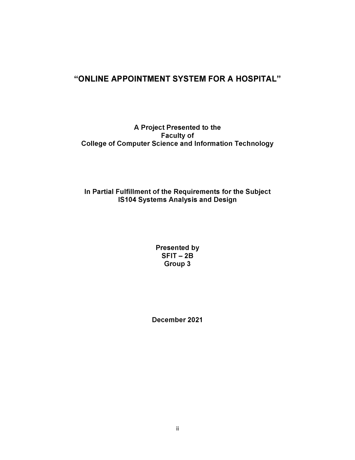 hospital-online-appointment-system-chapter-1-3-ii-online