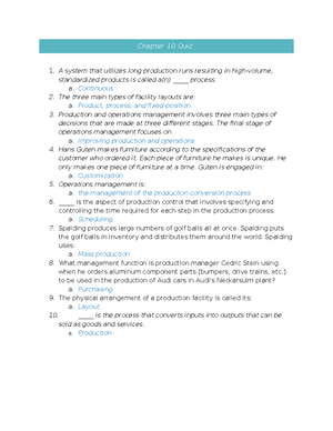 BUS Chapter 7 QUIZ - Quiz Questions And Answers - BUS CHAPTER 7 QUIZ 1 ...