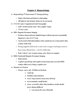 Chapter 8- Memory - Chapter 8- Memory 3 Processes Of Memory 1. Encoding ...