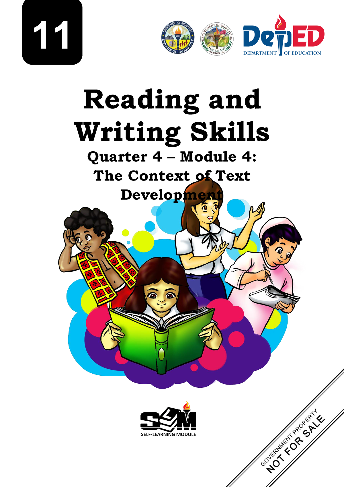 Reading and writing skills Quarter 3 Reading and Writing Skills