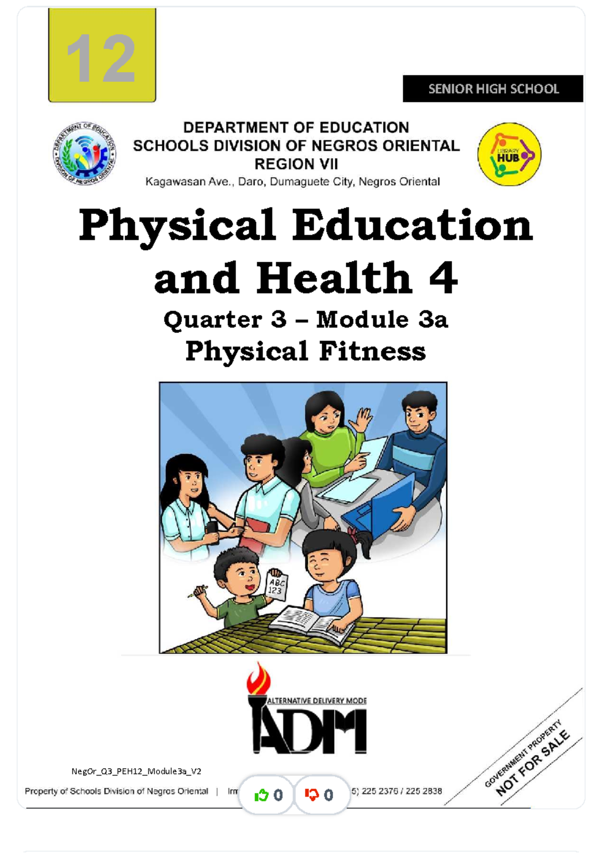 Physical Education and Health 4 Quarter 3 Module 3a – Physical Fitness ...