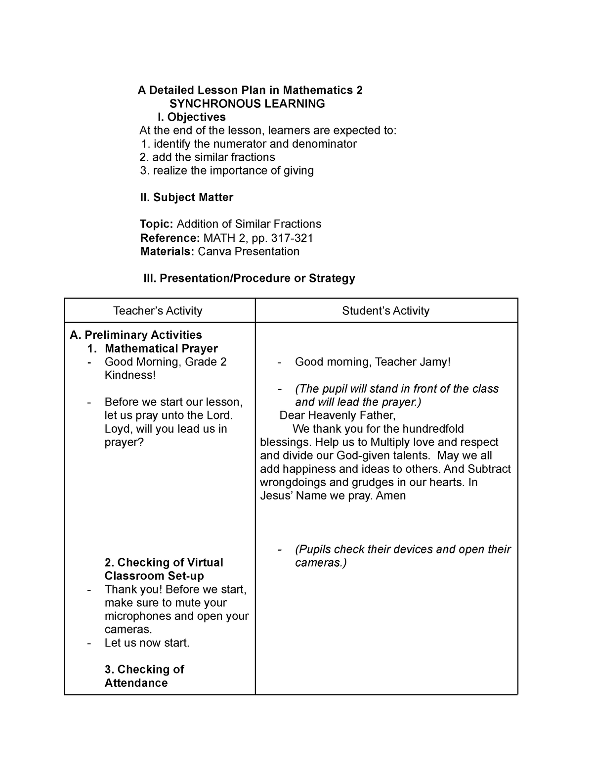 Addition Of Similar Fractions 2 A Detailed Lesson Plan In Mathematics   Thumb 1200 1553 