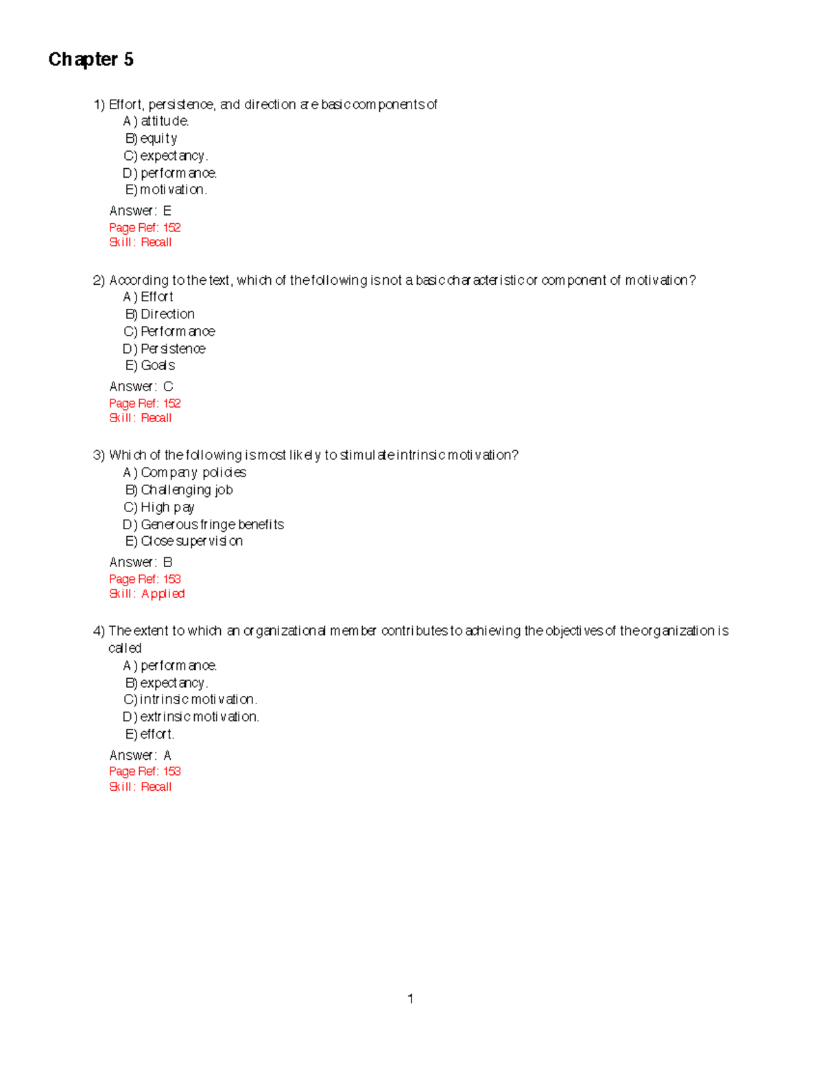 Ch5 TB - Lecture note - Chapter 5 1)Ef f or t , p er si st en ce, an d ...