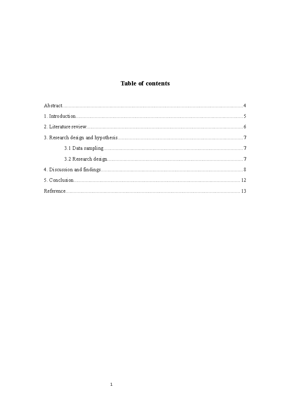 Investment Banking - paper work - Table of contents - Studocu