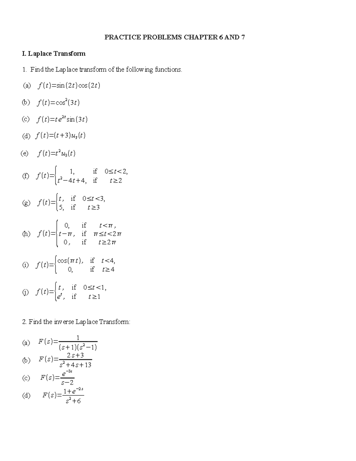 Laplace - Basic electronics comprises the minimal “electronics ...