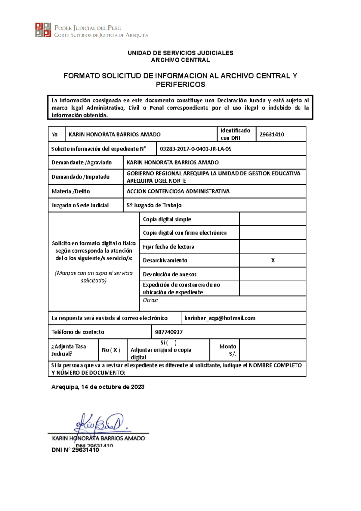 Formato+ Solicitud+DE+ Información+ Archivo+2021 - UNIDAD DE SERVICIOS ...