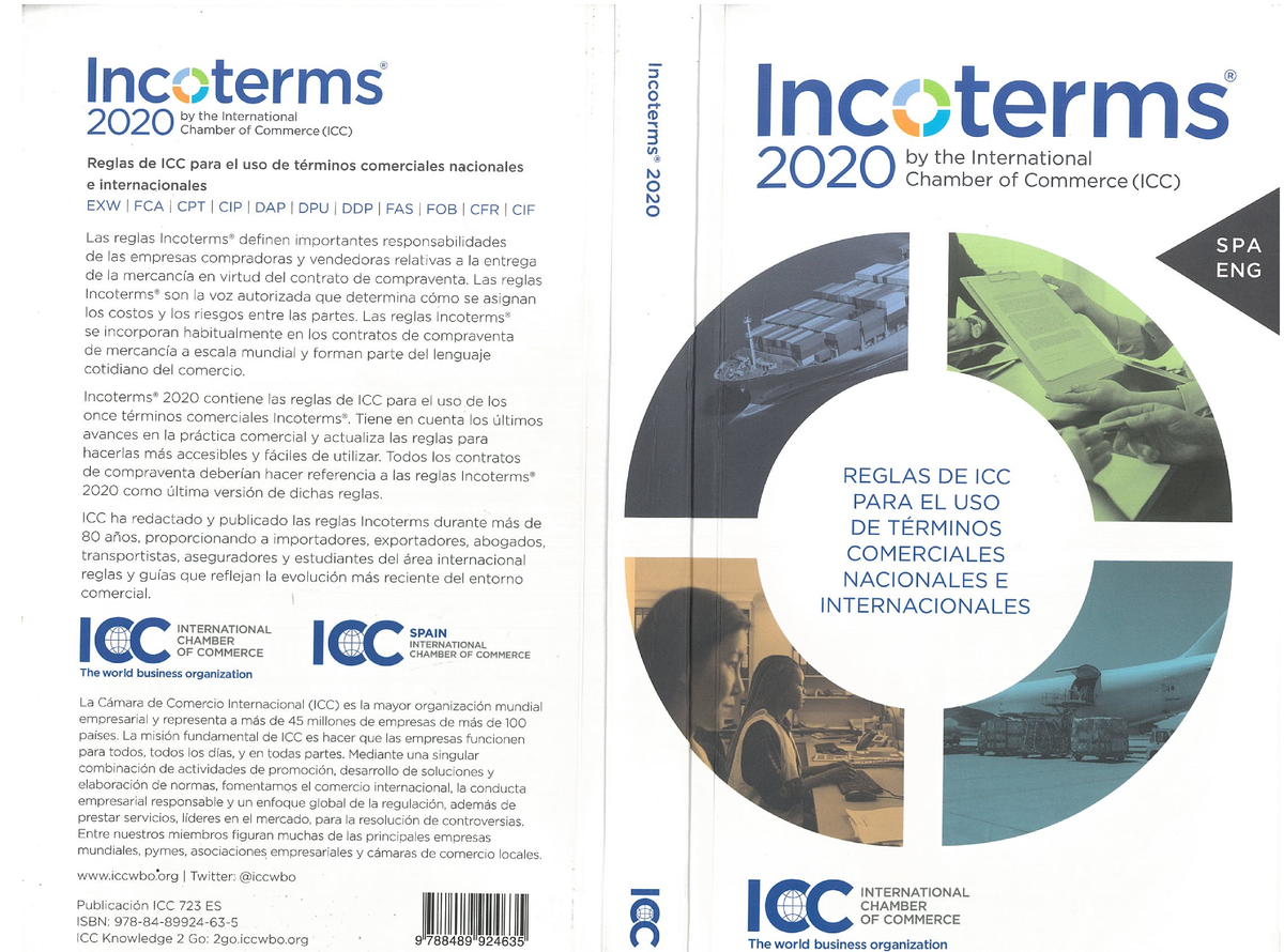 Incoterms 2020 CCI - Gestión De La Información En Comercio Exterior ...