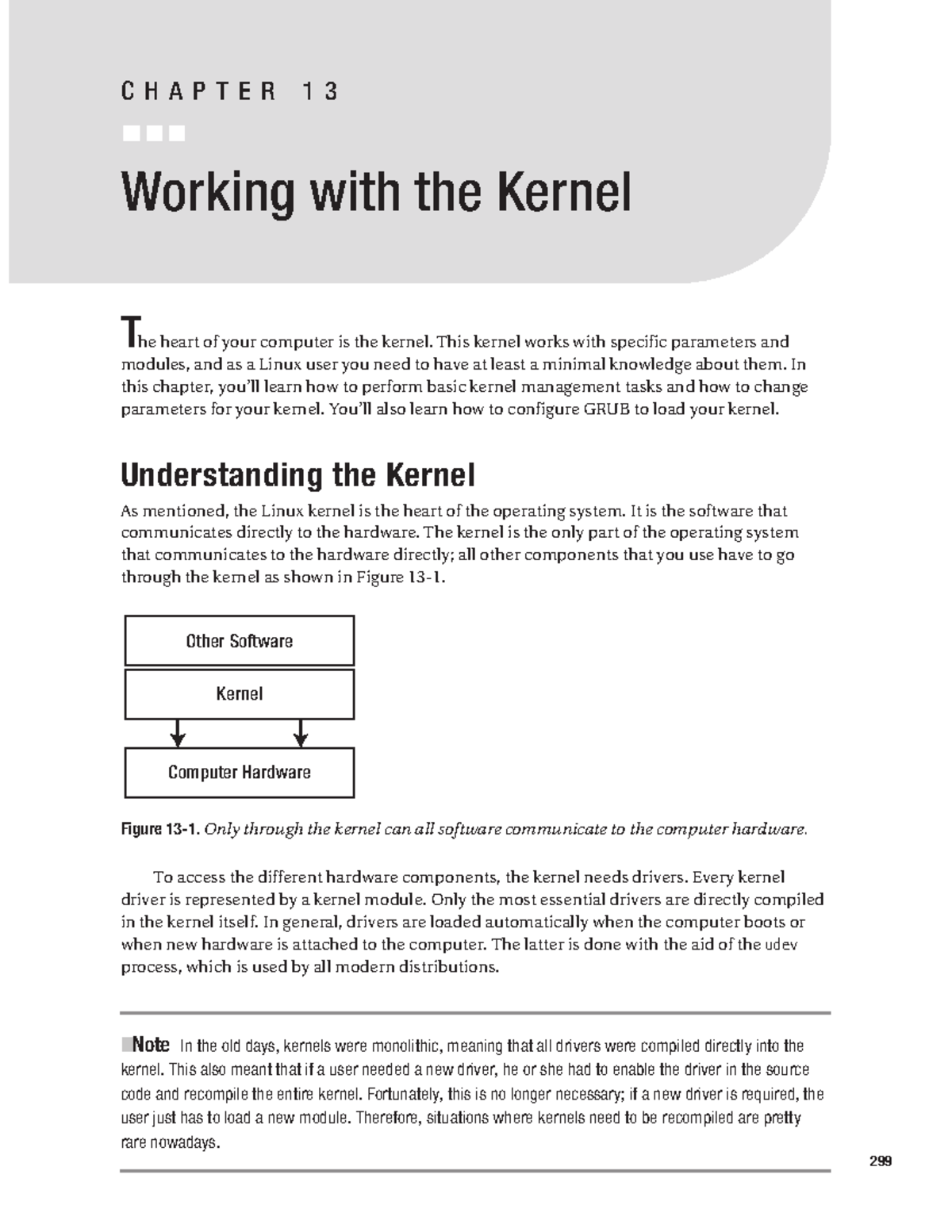Kernel LinuxKernel - C H A P T E R 1 3 Working with the Kernel The ...