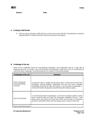 07 Laboratory Exercise 1 - ARG - TH 07 Laboratory Exercise 1 - ARG ...