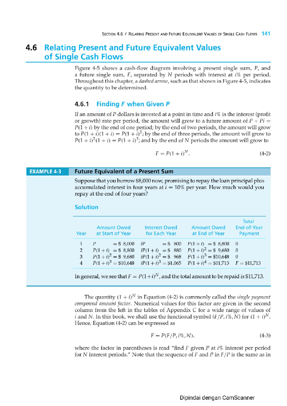 Chapter 4 - EKONOMI TEKNIK - Engineering Economy - enginer - Studocu