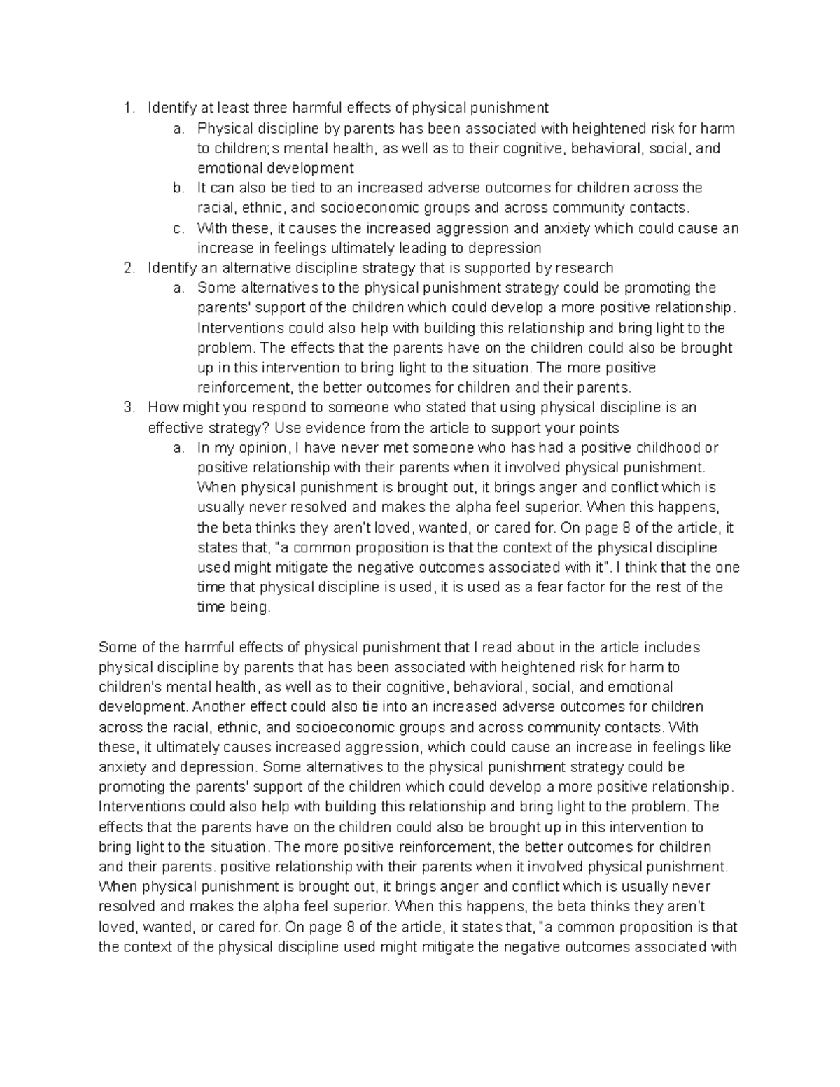 unit-7-physical-punishment-identify-at-least-three-harmful-effects-of-physical-punishment-a