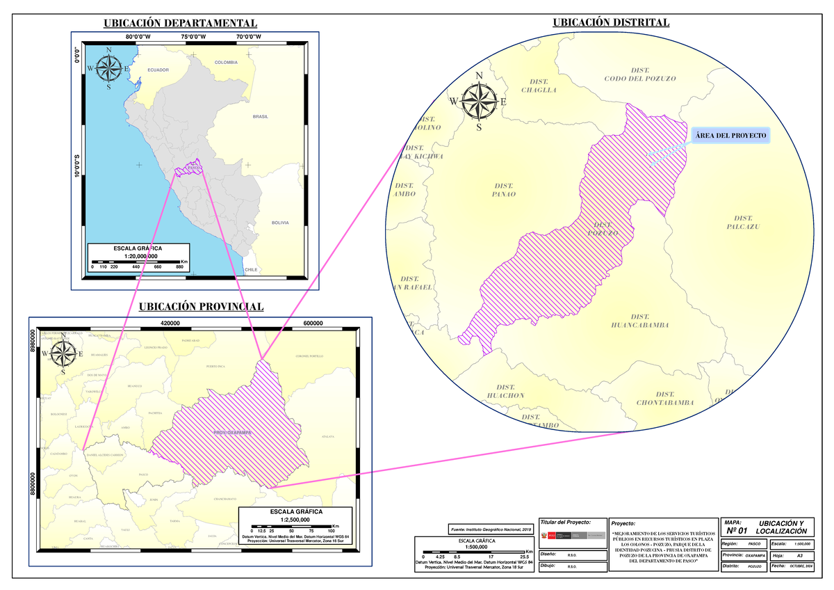 MAPA 01 - Ubicación Y Localización - OXAPAMPA SATIPO ATALAYA PASCO ...
