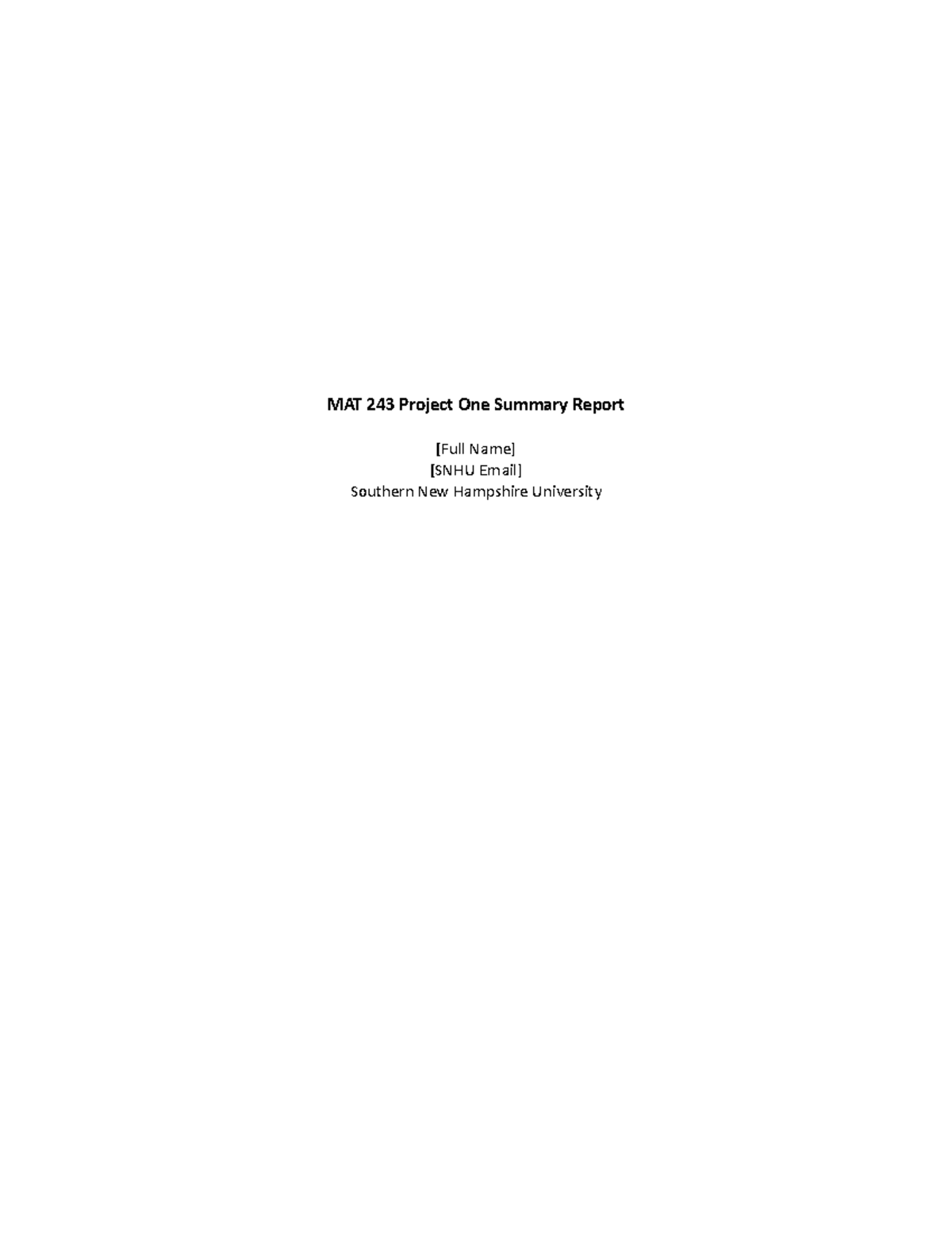 mat-243-project-one-summary-report-template-mat-243-project-one
