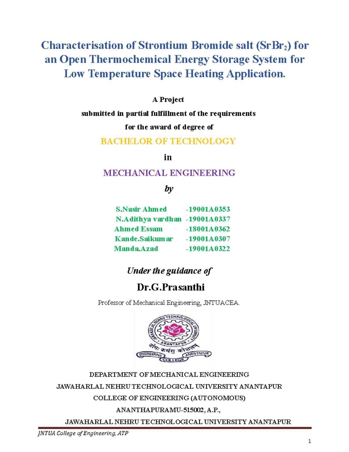 Manual Floor Cleaning Machine new Characterisation of Strontium Bromide salt (SrBr 2 ) for an
