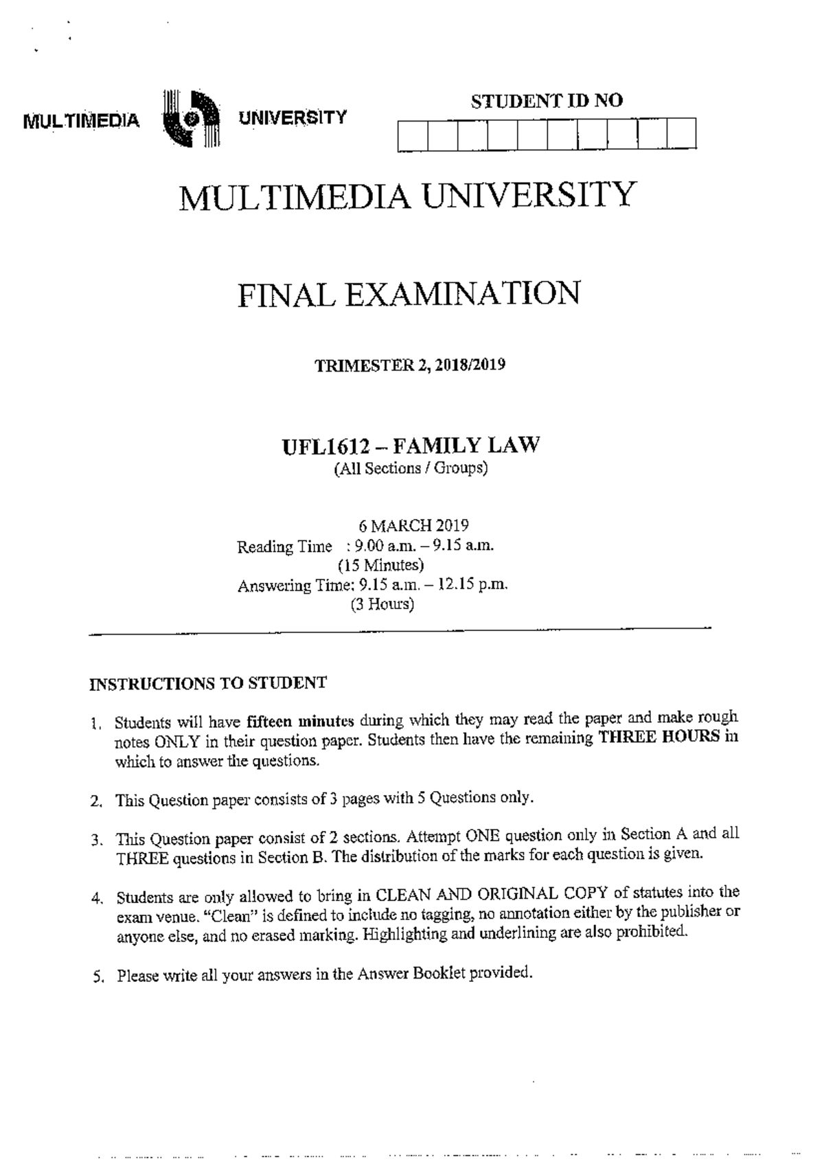 family law research proposal