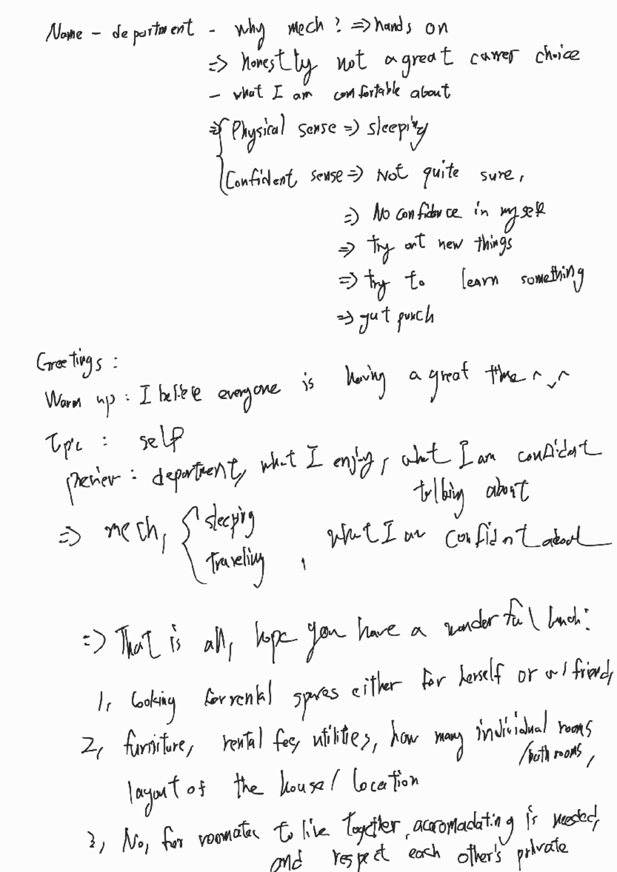 E2 - Notes for chapter 2 - Name department why mech ? hands on honestly ...