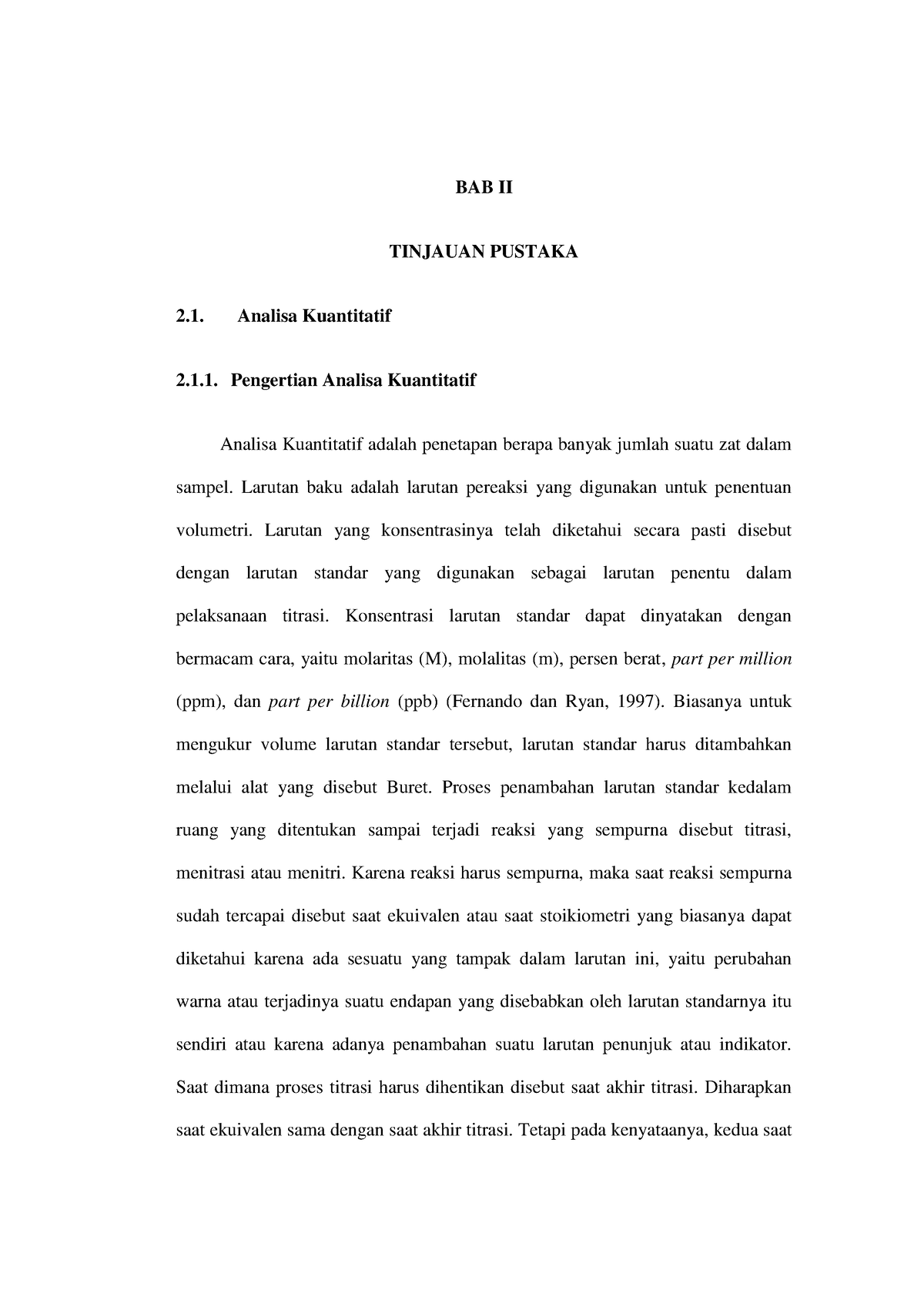 Laporan Praktikum Kimia Dasar Bab 2 Tinjauan Pustaka - BAB II TINJAUAN ...