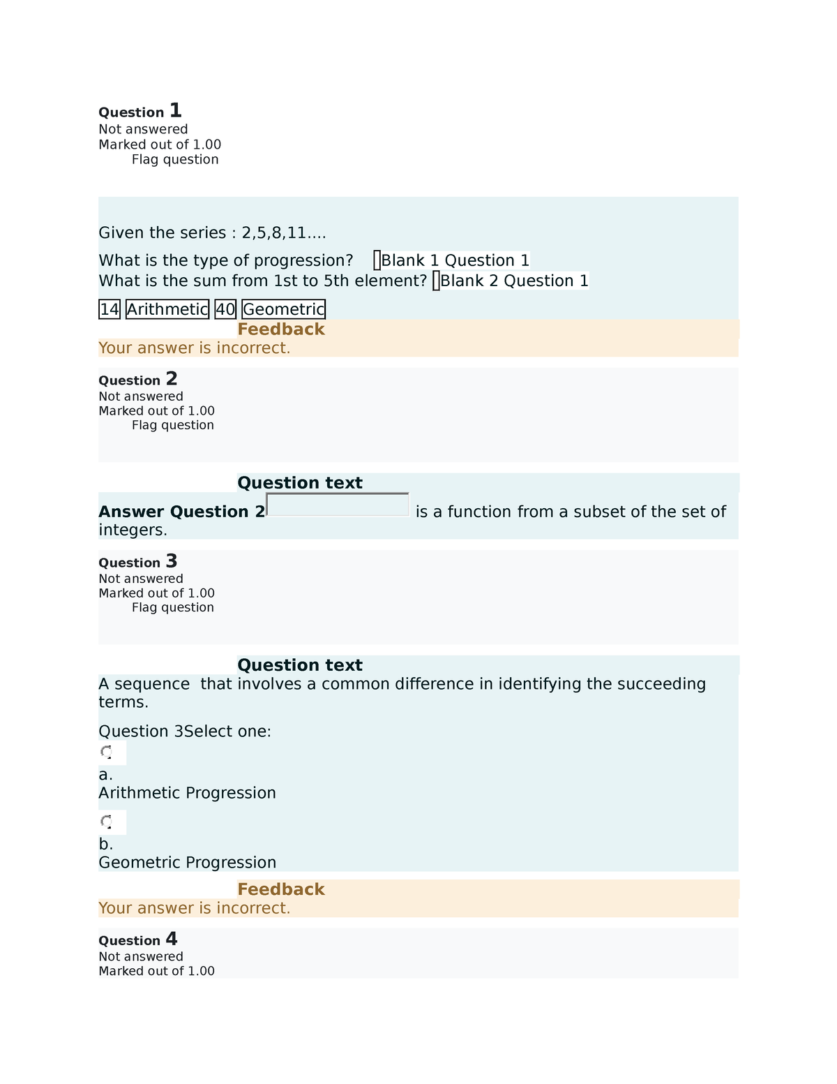 Discrete Math Midterm Quiz 1 - Discrete Mathematics - Studocu