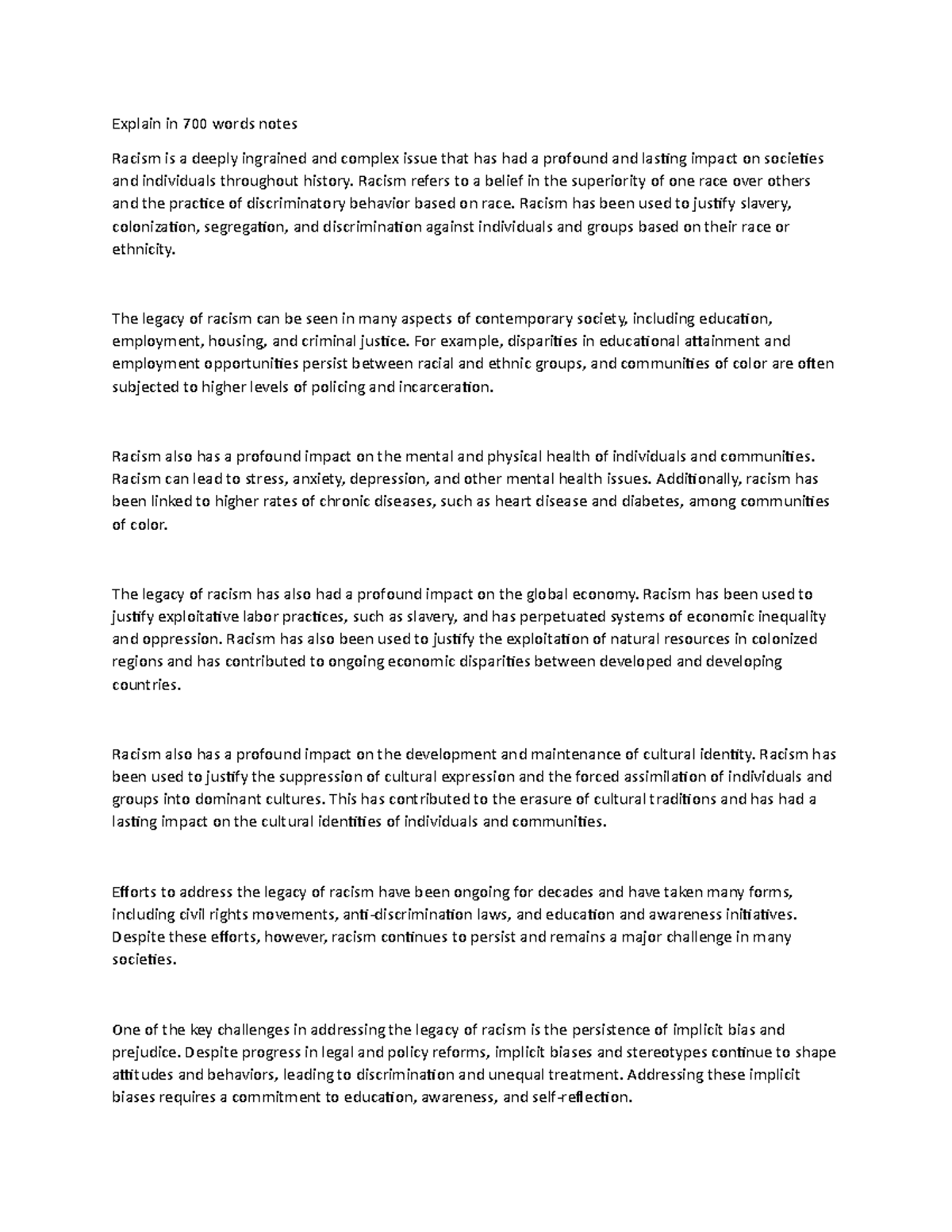 Whitman'S Impact: A Legacy Of Racism? - i0ycl8t