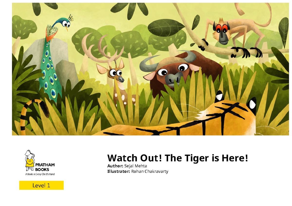 Watch out tiger is here level 1 - Watch Out! The Tiger is Here! Author ...