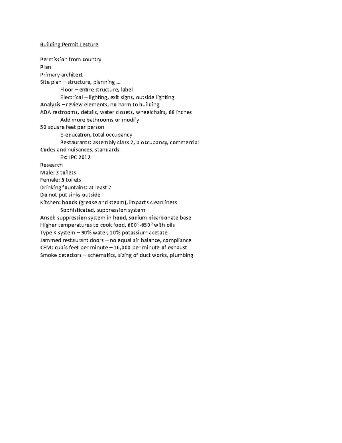 Building Permit Lecture - Building Permit Lecture Permission from ...