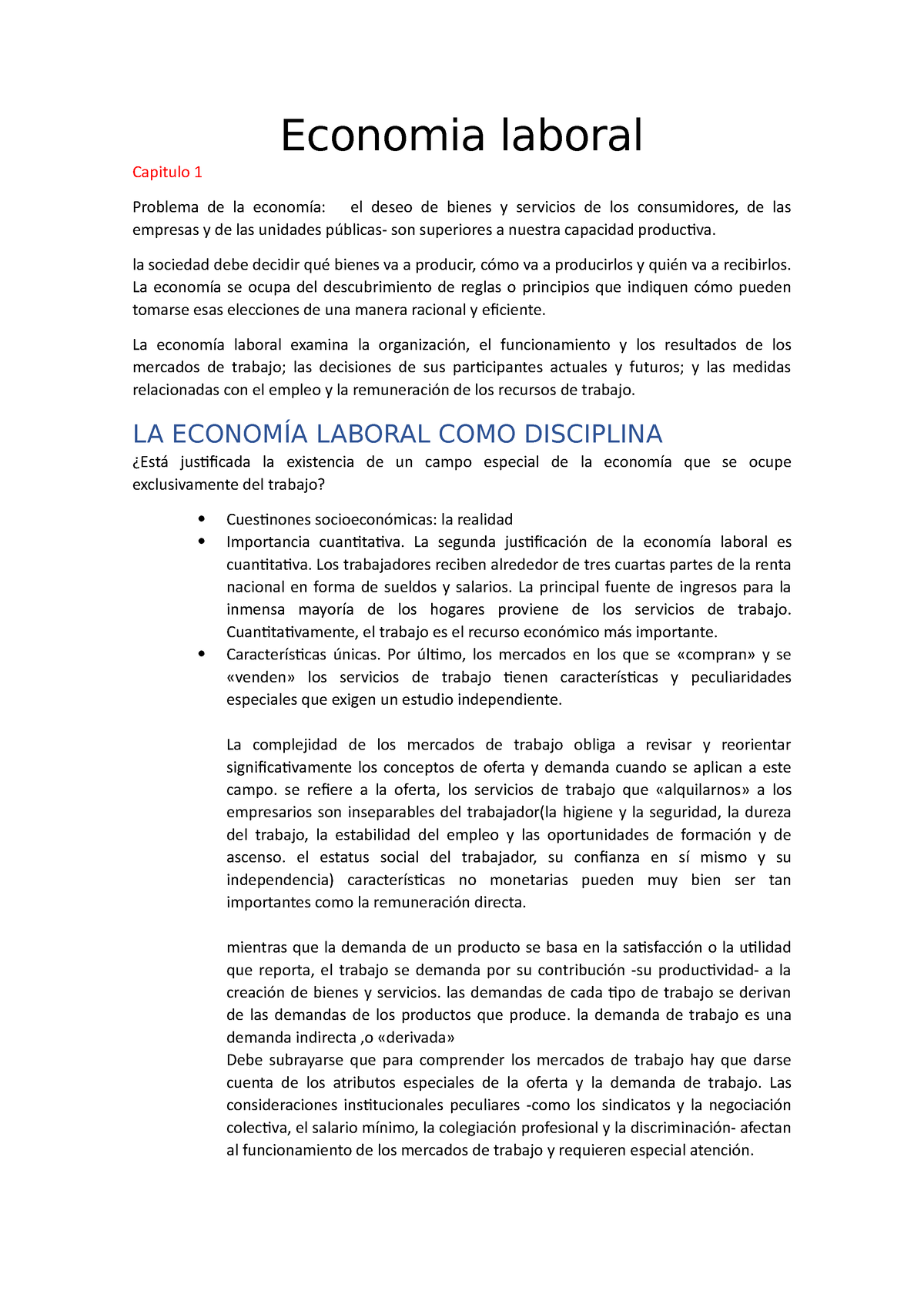 Resumen Final De Economia Laboral - Economia Laboral Capitulo 1 ...