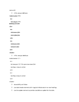 Lecture 12 - Lecture 12 CSS padding Property Shorthand: two values Two ...
