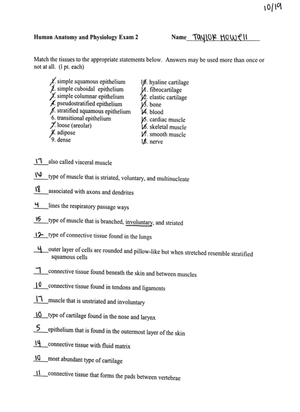 HAP 1 Exam 1 CU - unit 1 exam - BIO 221 - Studocu