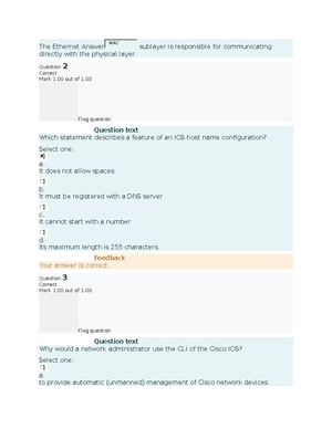 UGRD-IT6300B Data Communications and Networking 3 Prelim Quiz 1 - 1 ...