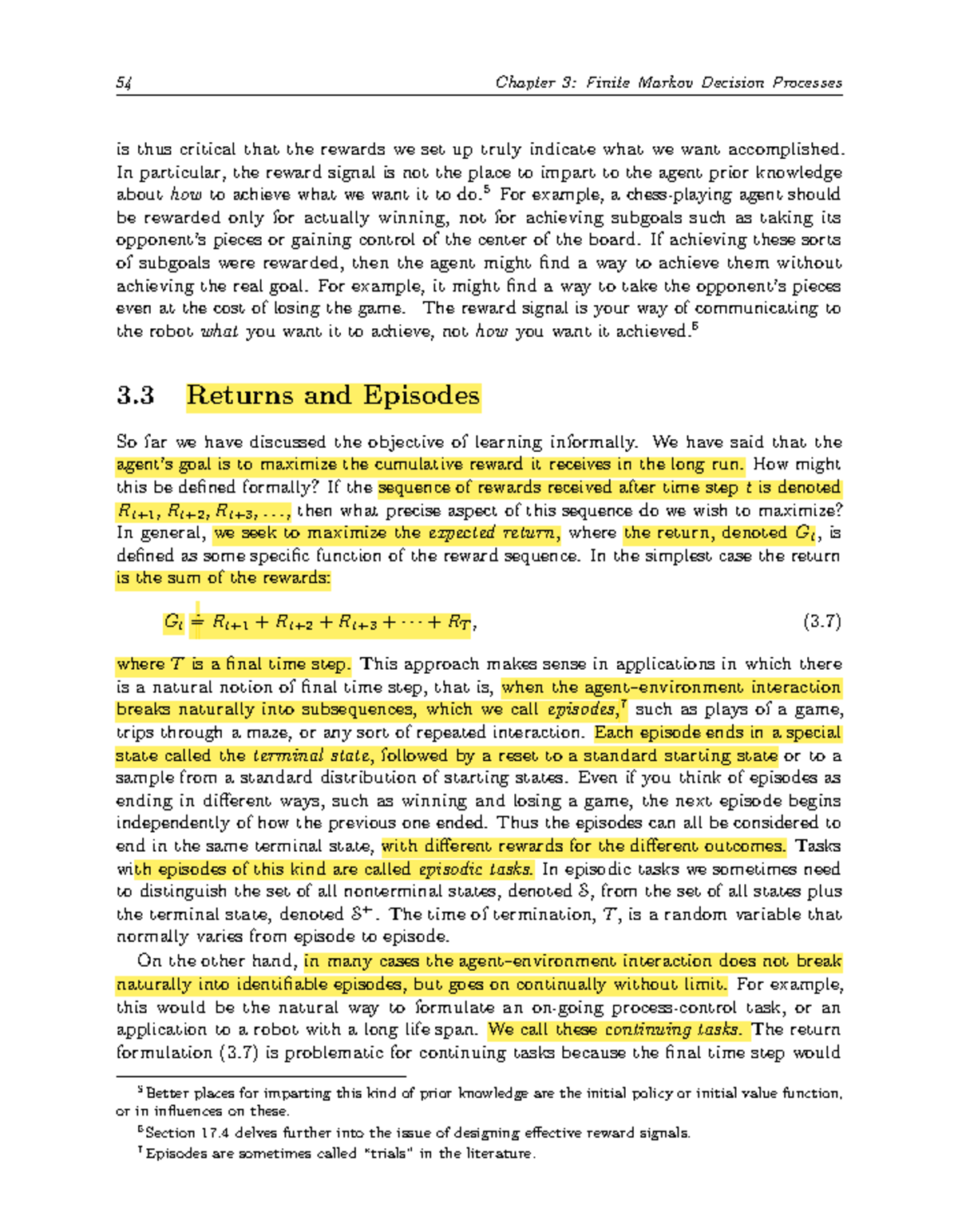 Finite-horizon & Infinite-horizon - 54 Chapter 3: Finite Markov ...
