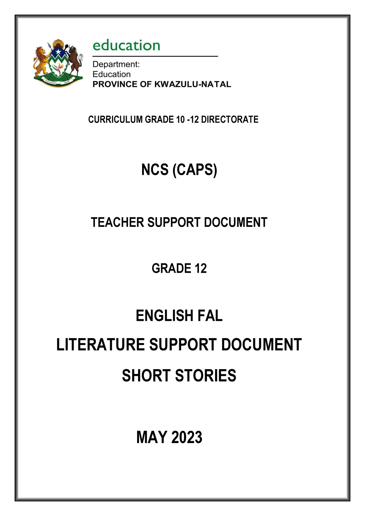 2023-kzn-english-fal-short-stories-learner-booklet-may-2023