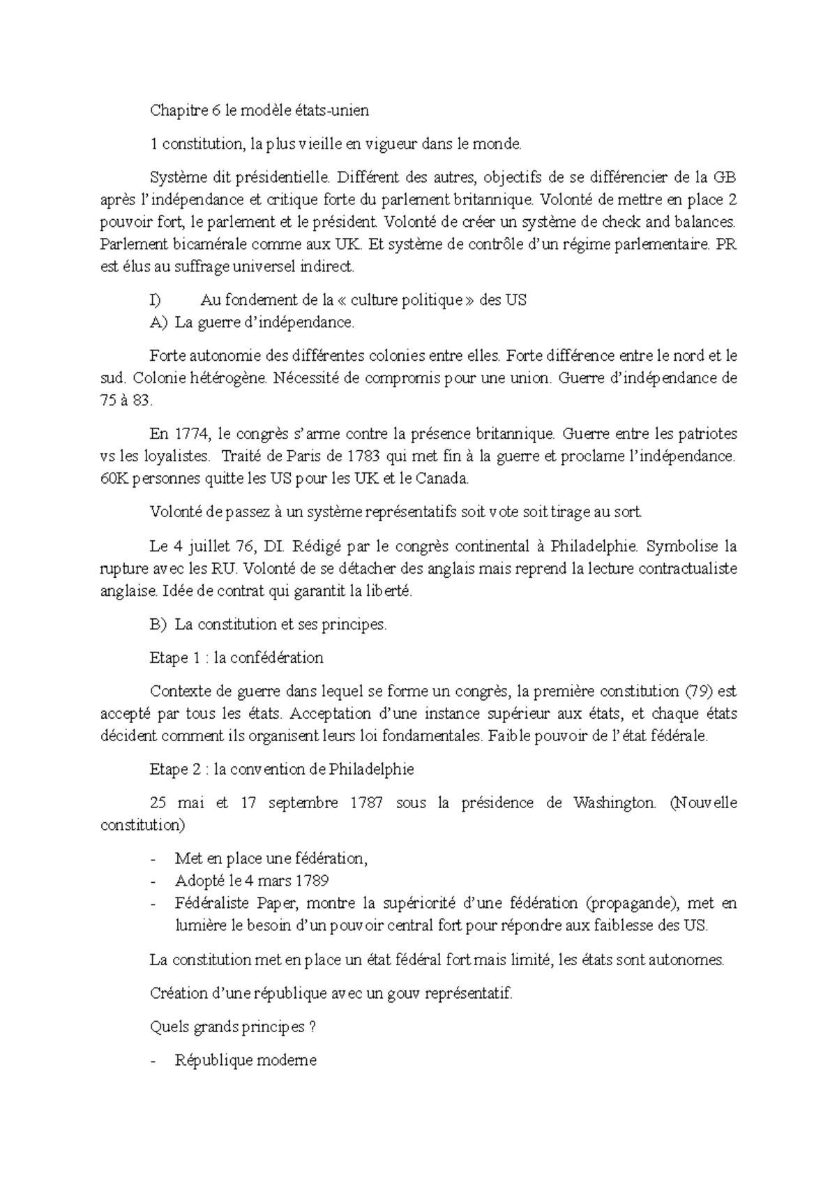 PCDO CM 7 - lecture notes - Chapitre 6 le modèle états-unien 1 ...