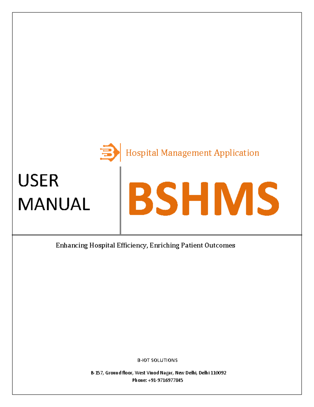 HMS user manual - NMNBMNBMBNMBNMBNMNBMBNMBNMBNMBNM - USER MANUAL B-157 ...
