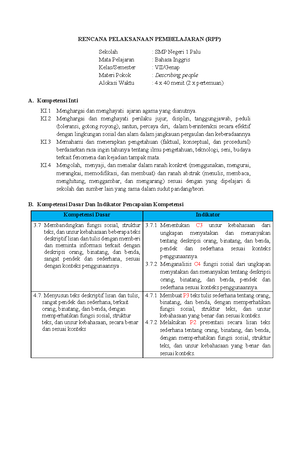 Bahasa inggris Profesi - Simple Proops for GLB & GLBB Group Name : Dina ...