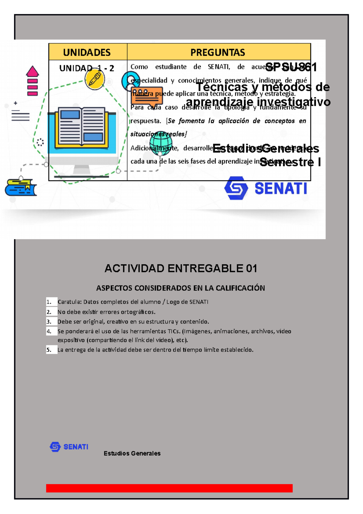 Tarea Entregable Tecnicas Y Metodos - ACTIVIDAD ENTREGABLE 01 ASPECTOS ...