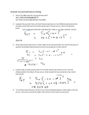 FDVS final exam - A derivative is a financial contract that derives its ...
