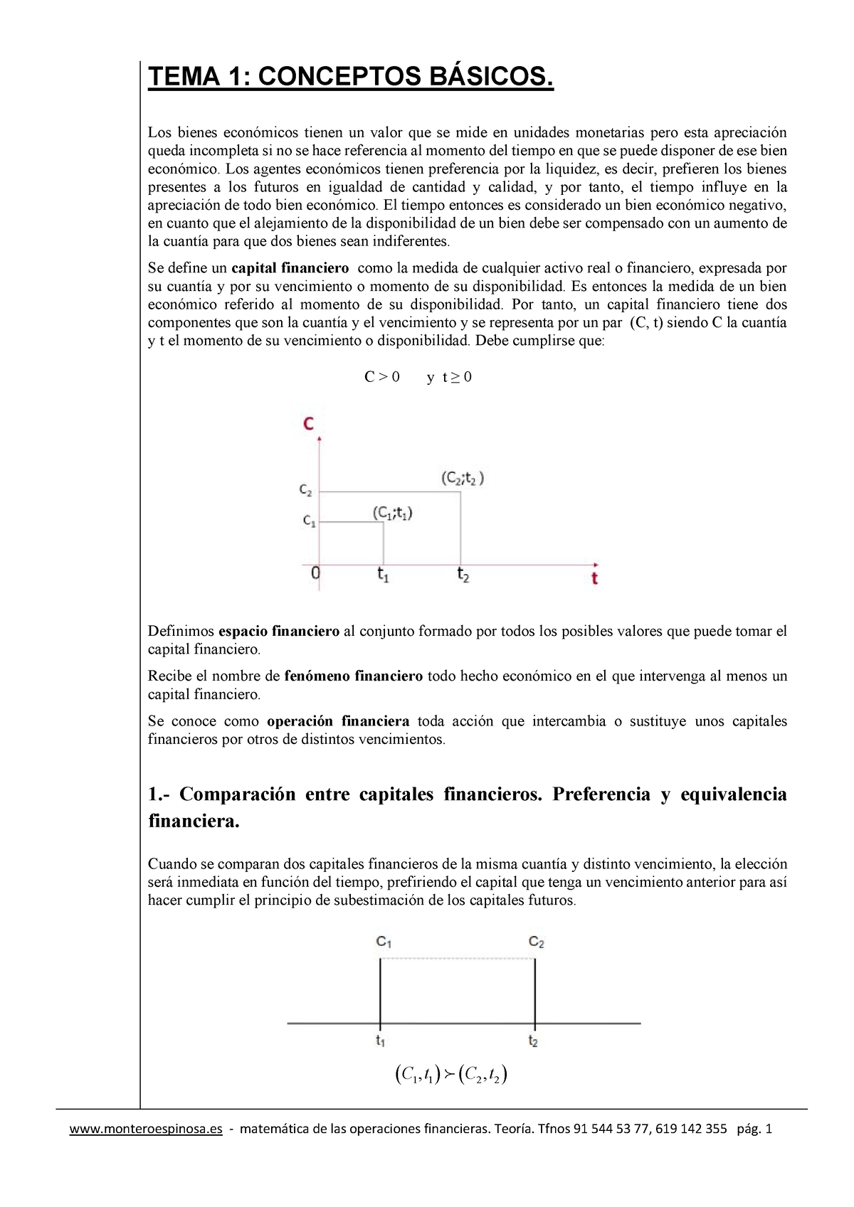 Copia De Teoria Academia - TEMA 1: CONCEPTOS BÁSICOS. Los Bienes ...