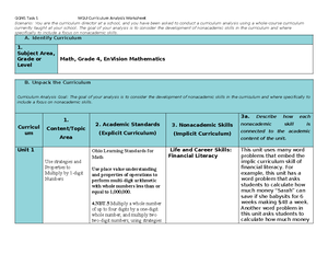 WGU Curriculum Map Template - WGU Curriculum Map Template General ...