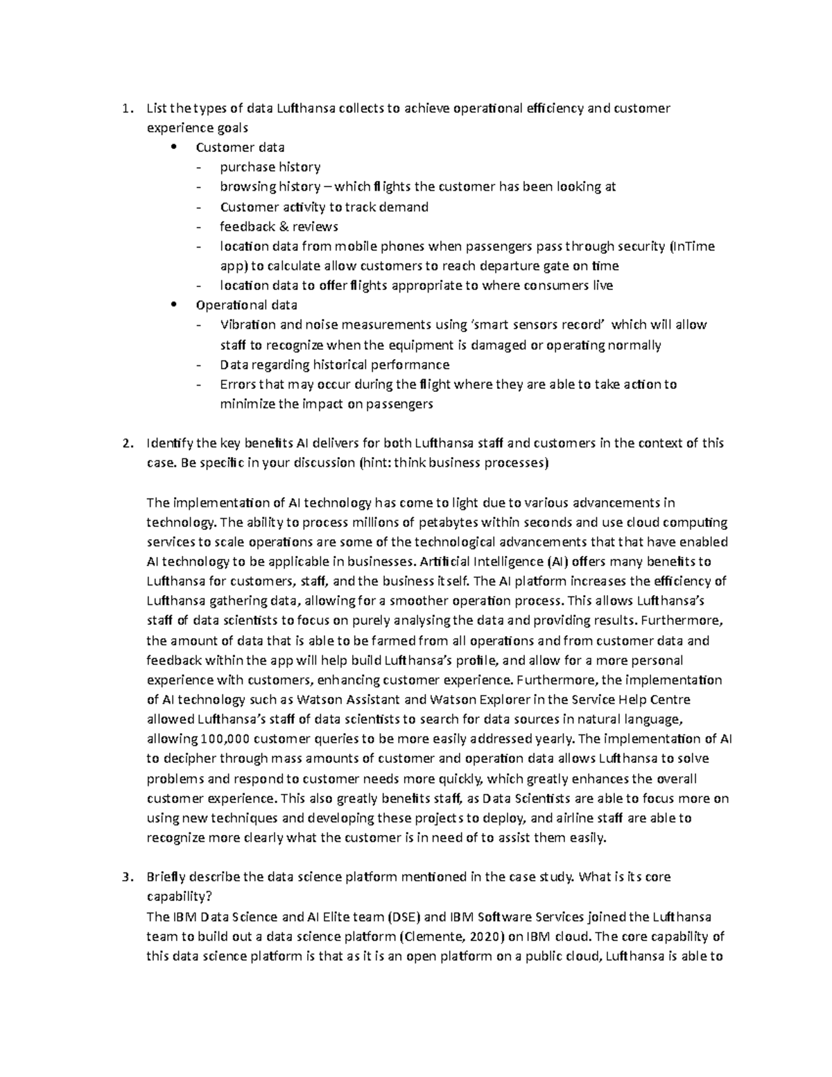 types of data homework