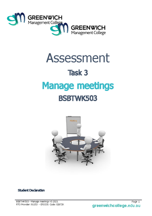 Bsbops 502+-+Assessment+Task+2+v2 - Assessment Task 2 Manage Business ...