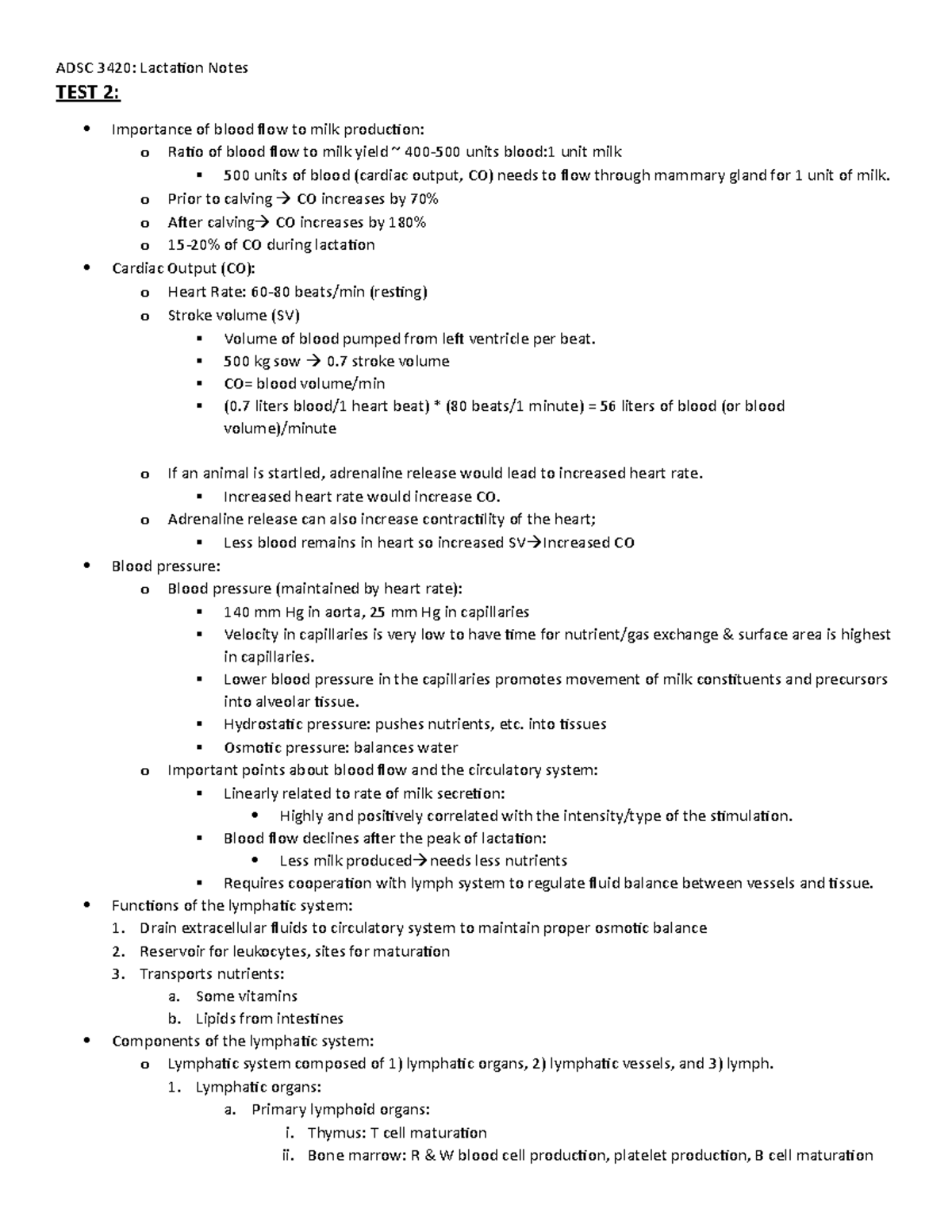 ADSC 3420 TEST 2 - Professor: Stephen Nickerson - TEST 2: Importance of ...