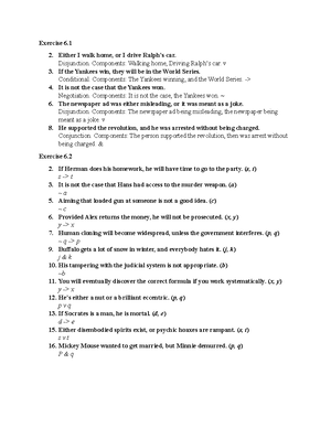 Chapter 10 Exercises - Chapter 10 Exercises: 10 Through 10 #3 10 ...