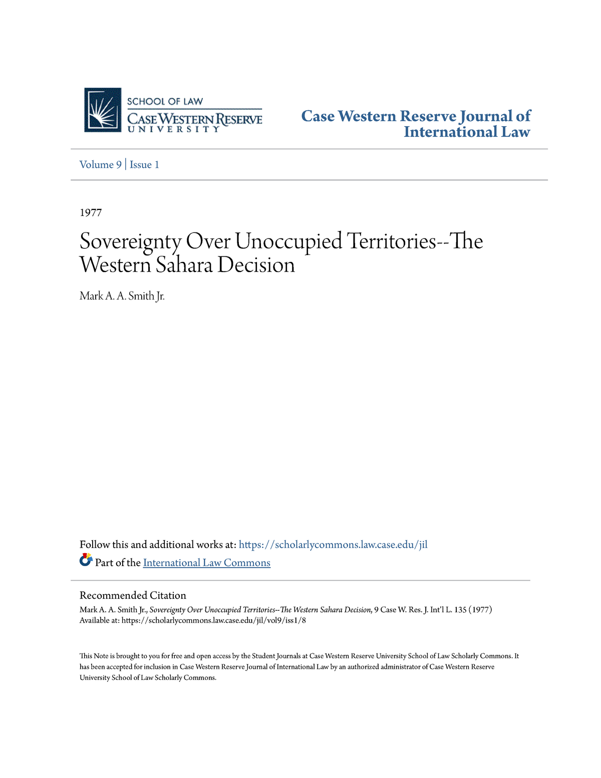 Western Sahara Decision Case Western Reserve Journal Of International   Thumb 1200 1553 