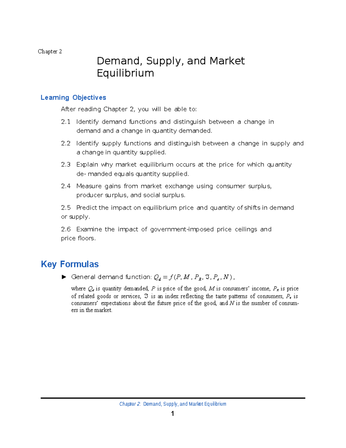 12e SW Chap 02 31-54 - Book Problem Sets - Chapter 2 : Demand, Supply ...