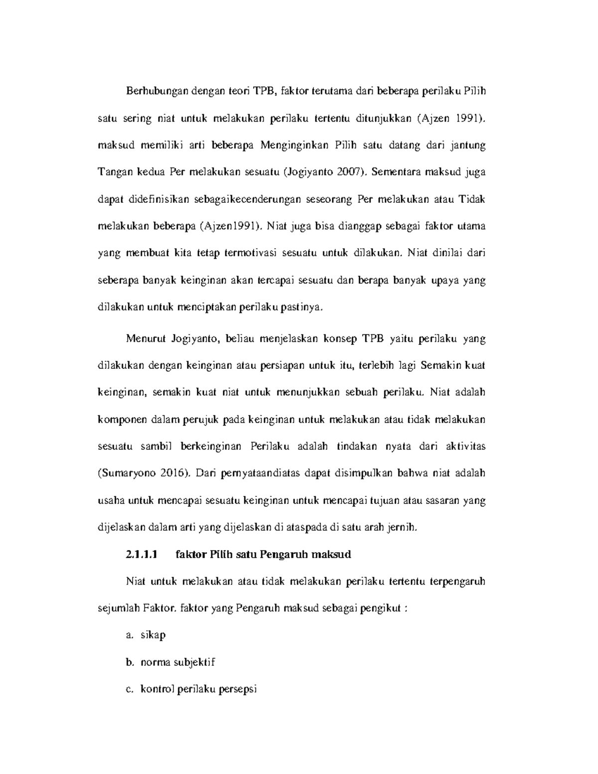 Pengertian Niat - Resume articles - Berhubungan dengan teori TPB ...