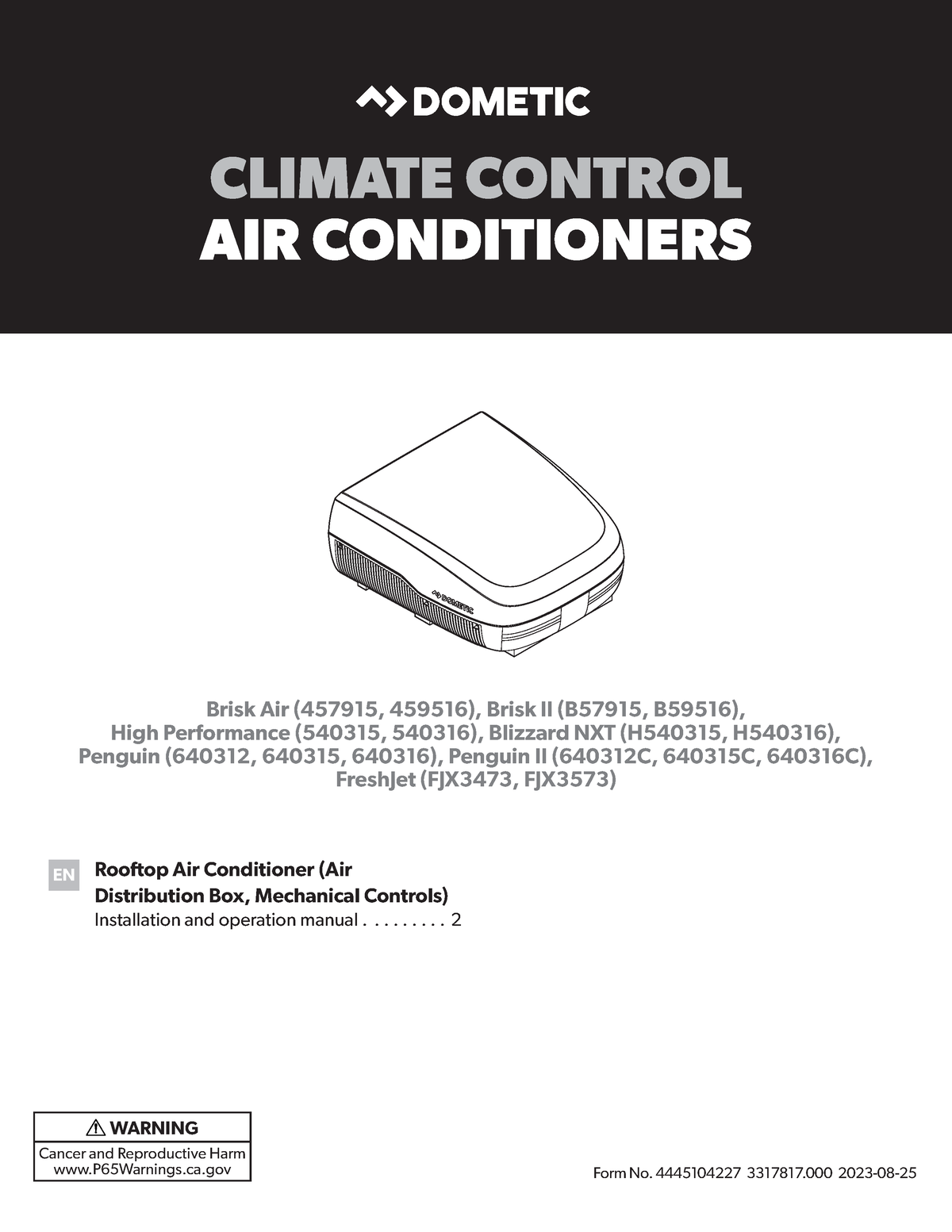 Dometic-freshjet-3-series-rooftop-rv-air-conditioner-13500-btu 100975 (1)-1  - CLIMATE CONTROL AIR - Studocu