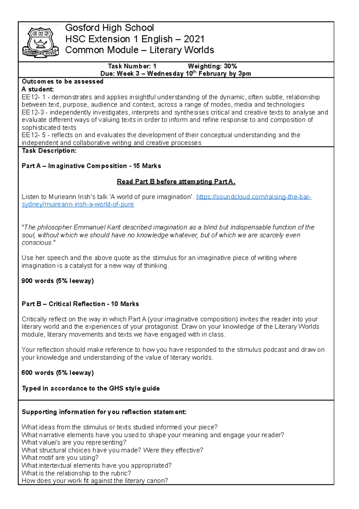 12ext1 task 1 2021 lllllllllllllllllllllllllllllllll Gosford High