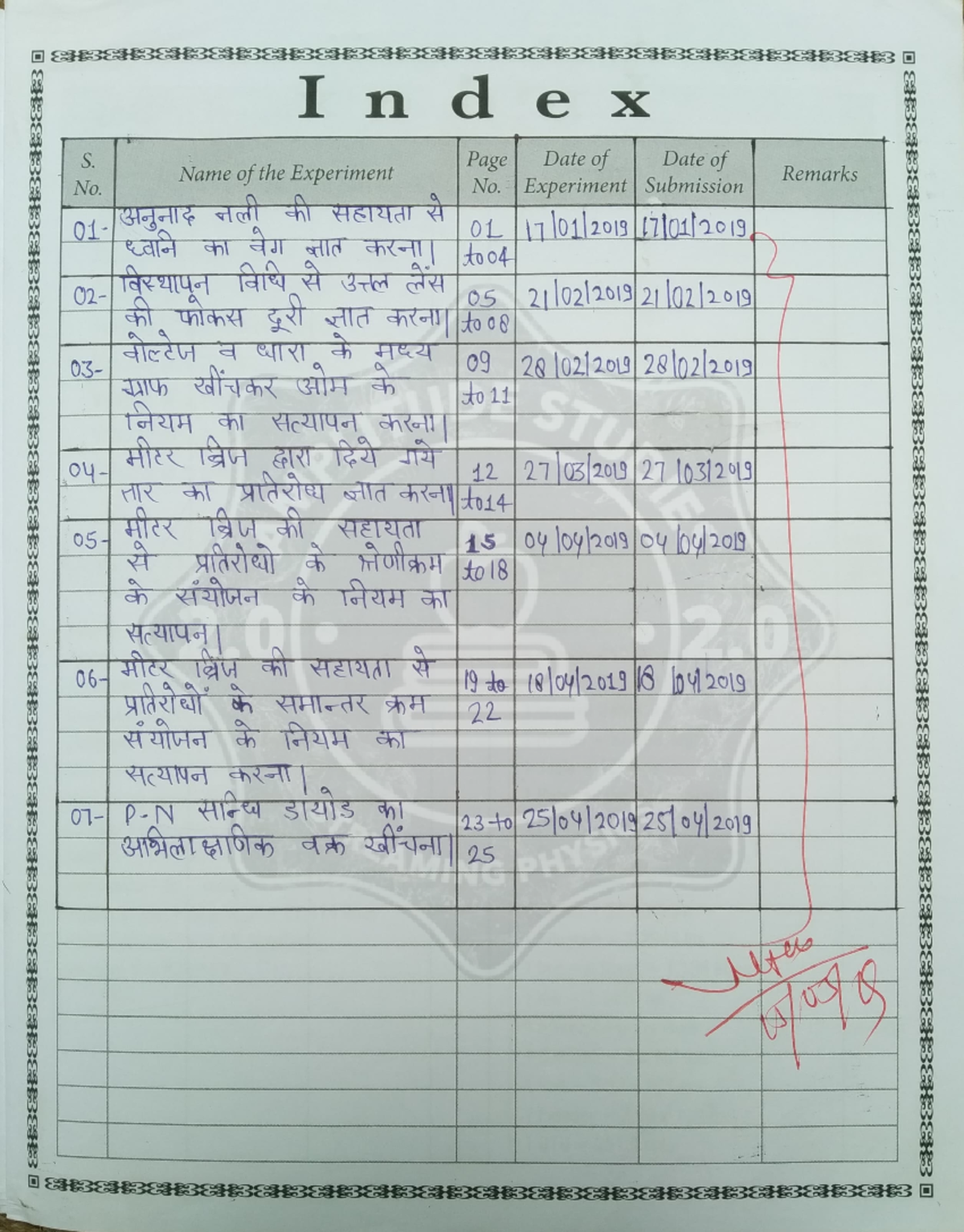 Applied physics 2nd semester practical practical - Chemical Engineering ...